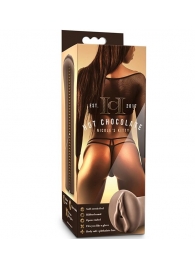 Коричневый мастубратор-вагина Nicole s Kitty - Blush Novelties - в Тамбове купить с доставкой