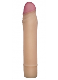 Телесная насадка-удлинитель из неоскин - 19,5 см. - LOVETOY (А-Полимер) - в Тамбове купить с доставкой