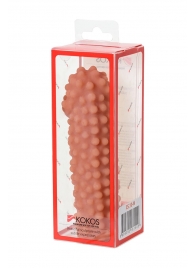 Телесная насадка на фаллос с бугорками KOKOS Extreme Sleeve 10 - 15,8 см. - KOKOS - в Тамбове купить с доставкой