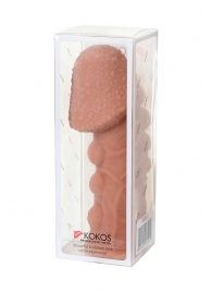 Насадка на фаллос с пузыриками, венками и ребристостью KOKOS Extreme Sleeve 09 - 12,7 см. - KOKOS - в Тамбове купить с доставкой