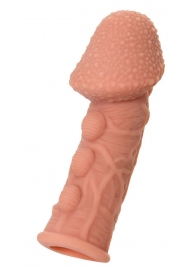 Насадка на фаллос с пузыриками, венками и ребристостью KOKOS Extreme Sleeve 09 - 12,7 см. - KOKOS - в Тамбове купить с доставкой