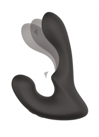 Чёрный массажер простаты с 2 моторами BOOTY ROCKER - Dream Toys - в Тамбове купить с доставкой