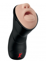 Мастурбатор-ротик Deep Throat Vibrating Stroker - Pipedream - в Тамбове купить с доставкой