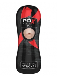 Мастурбатор-ротик Vibrating Oral Stroker - Pipedream - в Тамбове купить с доставкой