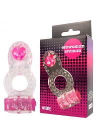 Прозрачное эрекционное кольцо Erowoman-Eroman - Erowoman-Eroman - в Тамбове купить с доставкой