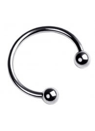 Серебристая подкова на головку пениса - ToyFa - купить с доставкой в Тамбове