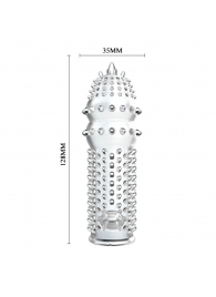 Закрытая прозрачная насадка Crystal sleeve - 14,2 см. - Erowoman-Eroman - в Тамбове купить с доставкой