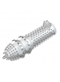 Закрытая прозрачная насадка Crystal sleeve - 14,2 см. - Erowoman-Eroman - в Тамбове купить с доставкой