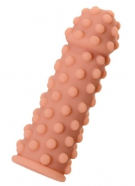 Телесная реалистичная насадка KOKOS Extreme Sleeve 02 с дополнительной стимуляцией - 12,7 см. - KOKOS - в Тамбове купить с доставкой Телесная реалистичная насадка KOKOS Extreme Sleeve 02 с дополнительной стимуляцией - 12,7 см. - KOKOS - в Тамбове купить с доставкой