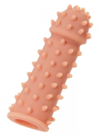 Телесная реалистичная насадка KOKOS Extreme Sleeve 03 с дополнительной стимуляцией - 12,7 см. - KOKOS - в Тамбове купить с доставкой Телесная реалистичная насадка KOKOS Extreme Sleeve 03 с дополнительной стимуляцией - 12,7 см. - KOKOS - в Тамбове купить с доставкой