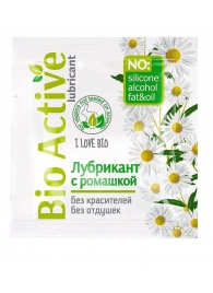 Пробник лубриканта на водной основе Bio Active - 3 гр. - Биоритм - купить с доставкой в Тамбове
