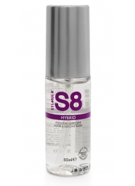 Cмазка на водно-силиконовой основе S8 Hybrid - 50 мл. - Stimul8 - купить с доставкой в Тамбове Cмазка на водно-силиконовой основе S8 Hybrid - 50 мл. - Stimul8 - купить с доставкой в Тамбове