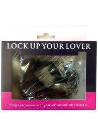 Черные меховые наручники Love с ключиками - Baile - купить с доставкой в Тамбове