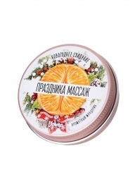 Массажная свеча «Праздника массаж» с ароматом мандарина - 30 мл. - ToyFa - купить с доставкой в Тамбове