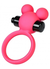 Розовое виброкольцо на пенис A-Toys - A-toys - в Тамбове купить с доставкой
