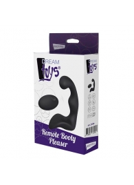 Черный вибромассажер простаты REMOTE BOOTY PLEASER - Dream Toys - в Тамбове купить с доставкой