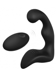 Черный вибромассажер простаты REMOTE BOOTY PLEASER - Dream Toys - в Тамбове купить с доставкой