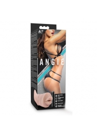 Телесный мастурбатор-ротик Angie - Blush Novelties - в Тамбове купить с доставкой