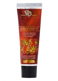 Интимный съедобный лубрикант JUICY FRUIT с ароматом фруктов - 30 мл. - БиоМед - купить с доставкой в Тамбове