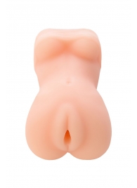Телесный мастурбатор в виде женской фигурки - Toyfa Basic - в Тамбове купить с доставкой