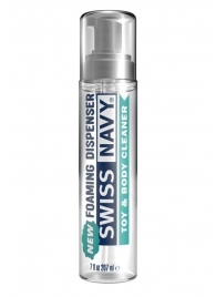 Очищающая пенка для игрушек и тела Swiss Navy Toy   Body Cleaner Foamer - 207 мл. - Swiss navy - купить с доставкой в Тамбове