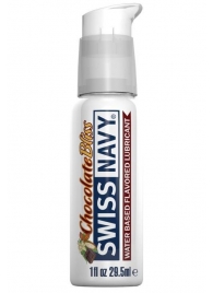 Лубрикант с ароматом шоколада Swiss Navy Chocolate Bliss Lube - 29,5 мл. - Swiss navy - купить с доставкой в Тамбове