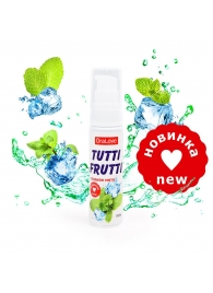 Гель-смазка Tutti-frutti со вкусом сладкой мяты - 30 гр. - Биоритм - купить с доставкой в Тамбове