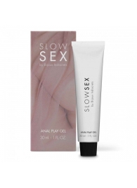 Лубрикант на водной основе Slow Sex Anal Play Gel - 30 мл. - Bijoux Indiscrets - купить с доставкой в Тамбове