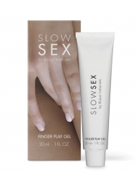 Гель для мастурбации с ароматом кокоса Slow Sex Finger Play Gel - 30 мл. - Bijoux Indiscrets - купить с доставкой в Тамбове