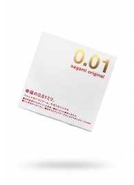 Супертонкий презерватив Sagami Original 0.01 - 1 шт. - Sagami - купить с доставкой в Тамбове