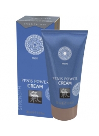 Возбуждающий крем для мужчин Penis Power Cream - 30 мл. - Shiatsu - купить с доставкой в Тамбове