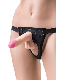 Телесный страпон на трусиках Realstick Hunter - 14,5 см. - ToyFa - купить с доставкой в Тамбове