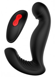 Черный вибромассажер простаты SWIRLING P-PLEASER - Dream Toys - в Тамбове купить с доставкой