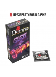 Ароматизированные презервативы DOMINO  Фруктовый слот  - 6 шт. - Domino - купить с доставкой в Тамбове