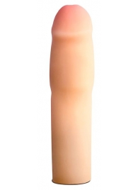 Телесная насадка-удлинитель на пенис PERFORMANCE 1.5INCH COCK XTENDER - 16 см. - Blush Novelties - в Тамбове купить с доставкой