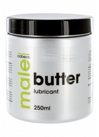 Анальный лубрикант MALE Cobeco Butter Lubricant - 250 мл. - Cobeco - купить с доставкой в Тамбове