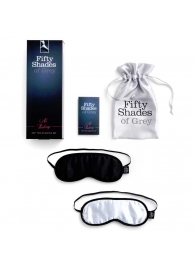 Набор из двух масок на глаза Soft Blindfold Twin Pack - Fifty Shades of Grey - купить с доставкой в Тамбове