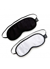 Набор из двух масок на глаза Soft Blindfold Twin Pack - Fifty Shades of Grey - купить с доставкой в Тамбове