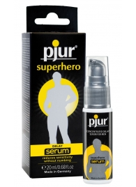 Сыворотка-пролонгатор pjur SUPERHERO Delay Serum - 20 мл. - Pjur - купить с доставкой в Тамбове