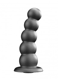 Черная насадка-плаг на харнесс PLATINUM 9 - 24 см. - LOVETOY (А-Полимер) - купить с доставкой в Тамбове