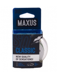 Классические презервативы в пластиковом кейсе MAXUS Classic - 3 шт. - Maxus - купить с доставкой в Тамбове