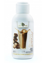Интимный гель-смазка JUICY FRUIT с ароматом молочного шоколада - 100 мл. - БиоМед - купить с доставкой в Тамбове