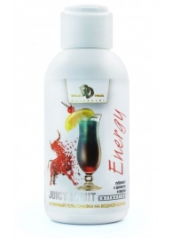 Интимный гель-смазка JUICY FRUIT с ароматом энергетика - 100 мл. - БиоМед - купить с доставкой в Тамбове