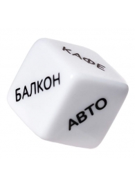 Игральный кубик  Места любви - Eromantica - купить с доставкой в Тамбове