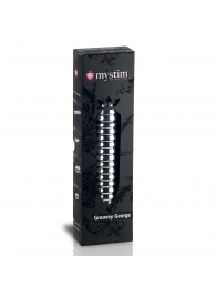 Рельефный фаллос для интенсивного электросекса Groovey George - 20 см. - MyStim - купить с доставкой в Тамбове