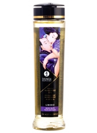 Массажное масло Libido Exotic Fruits с ароматом экзотических фруктов - 240 мл. - Shunga - купить с доставкой в Тамбове