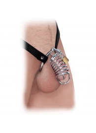 Кольцо верности Extreme Chastity Belt с фиксацией головки - Pipedream - купить с доставкой в Тамбове