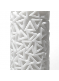 Белый 3D мастурбатор PILE - Tenga - в Тамбове купить с доставкой