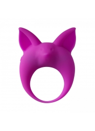 Фиолетовое эрекционное кольцо Kitten Kyle - Lola Games - в Тамбове купить с доставкой