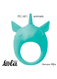 Зеленое эрекционное кольцо Unicorn Alfie - Lola Games - в Тамбове купить с доставкой